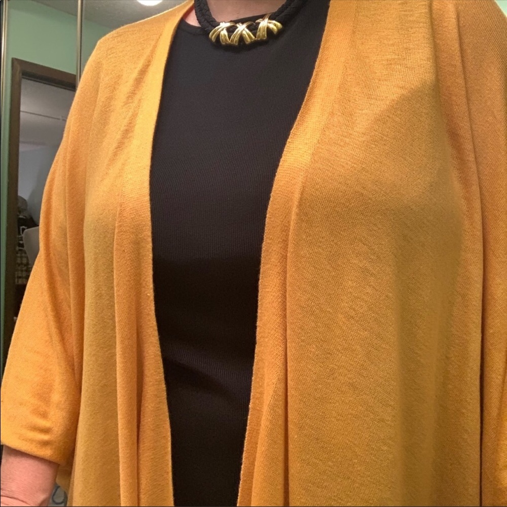 Gold Cape/Cardigan